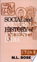 Social and Cultural History of Ancient India