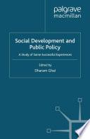 Social Development and Public Policy