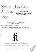 Social Register, Summer