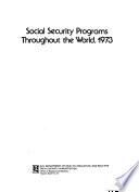 Social Security Programs Throughout the World