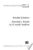 Sociedad y estado en el mundo moderno