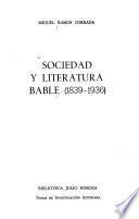 Sociedad y literatura bable (1839-1936)