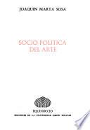 Socio política del arte
