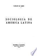 Sociología de América Latina