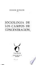 Sociología de los campos de concentración