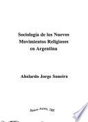 Sociología de los nuevos movimientos religiosos en Argentina