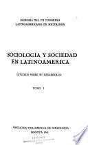 Sociología y sociedad en Latinoamerica