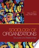 Sociology of Organizations