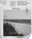 Soil Survey of Brunswick County, North Carolina
