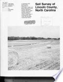 Soil Survey of Lincoln County, North Carolina