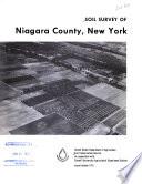 Soil Survey of Niagara County, New York