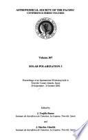 Solar Polarization 3