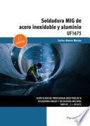 Soldadura MIG de acero inoxidable y aluminio