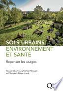 Sols urbains, environnement et santé