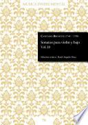 Sonatas para violín y bajo Vol. 10