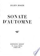 Sonate d'automne