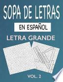 Sopa de Letras en Espanol Vol. 2