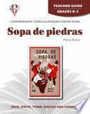 Sopa de Piedras (Stone Soup) Novel Units Teacher Guide