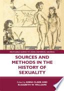 Sources and Methods in the History of Sexuality