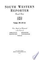 South Western Reporter. Second Series