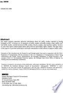 Southeast Michigan Traffic Crash Facts