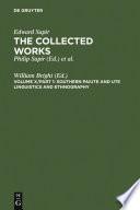 Southern Paiute and Ute Linguistics and Ethnography