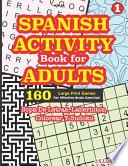 SPANISH ACTIVITY Book for ADULTS