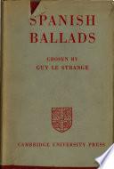 Spanish ballads (romances escogidos)