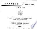 Spanish Basic Course