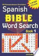 Spanish BIBLE Word Search Book 1