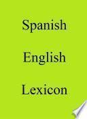 Spanish English Lexicon