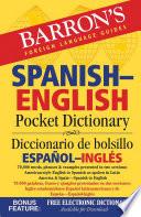 Spanish-English Pocket Dictionary