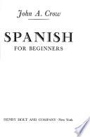 Spanish for beginners