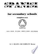 Spanish for secondary schools
