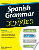 Spanish Grammar For Dummies