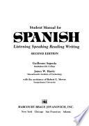 Spanish: Student manual