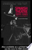 Spanish Theatre 1920-1995