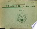 Spanish: Units 1-15 in 15 cassettes