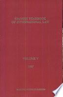 Spanish Yearbook of International Law
