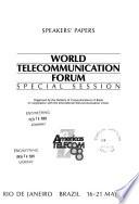 Speakers' Papers: Cellular radio