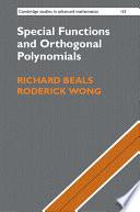 Special Functions and Orthogonal Polynomials