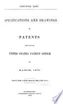 Specifications and Drawings of Patents Issued from the U.S. Patent Office