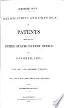 Specifications and Drawings of Patents Issued from the United States Patent Office