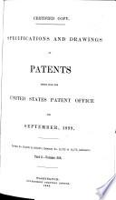 Specifications and Drawings of Patents Issued from the United States Patent Office
