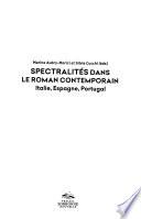 Spectralités dans le roman contemporain