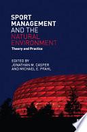 Sport Management and the Natural Environment