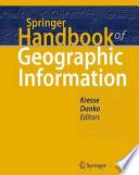 Springer Handbook of Geographic Information