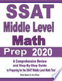 SSAT Middle Level Math Prep 2020