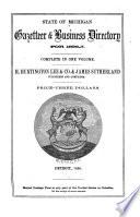 State of Michigan Gazetteer & Business Directory for 1856-7
