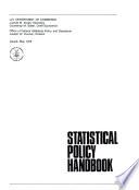 Statistical Policy Handbook